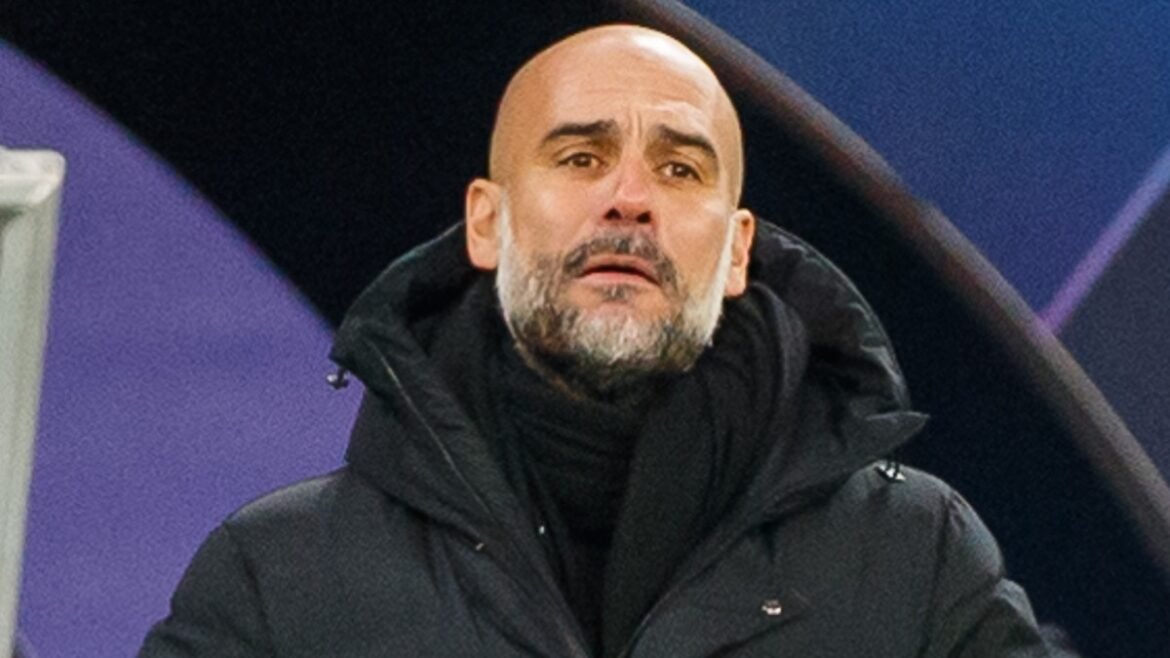 Pep Guardiola in an archival photograph from December 2021