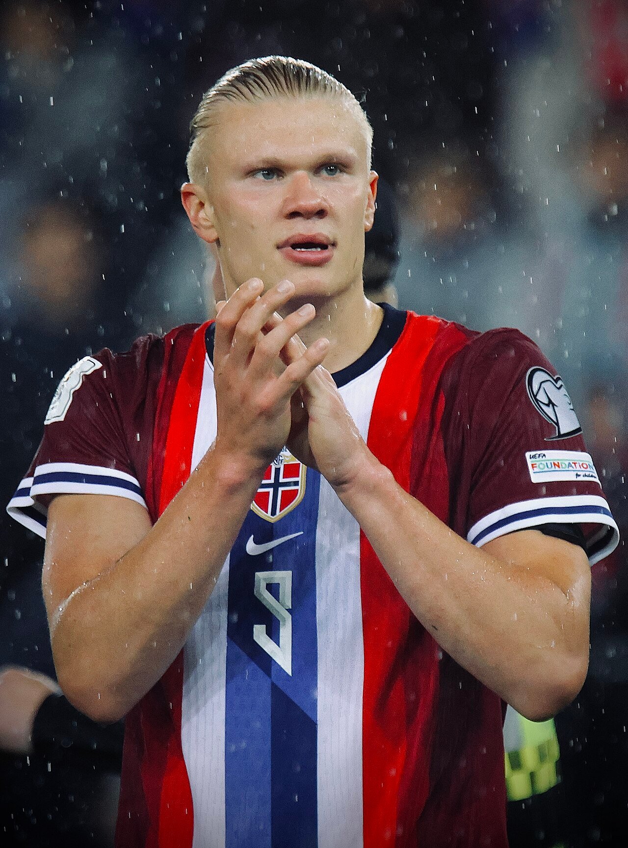Maresca Anfield test: Erling Haaland in Norway kit, June 2025