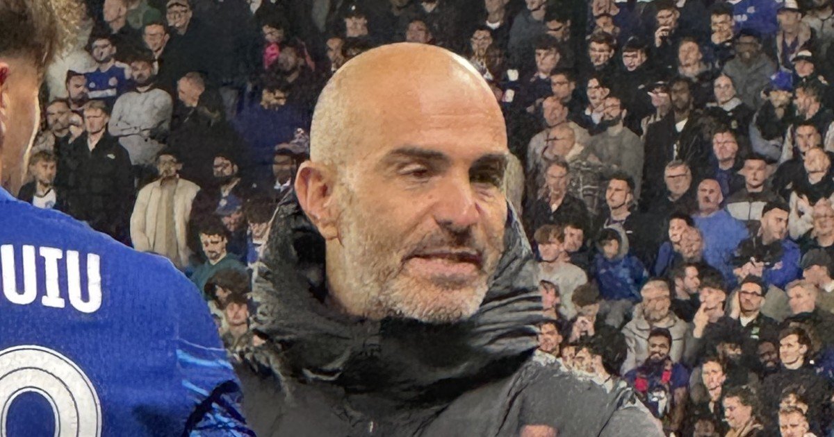 Enzo Maresca, who is weighing changes for City v Ipswich, pictured at Stamford Bridge in October 2024